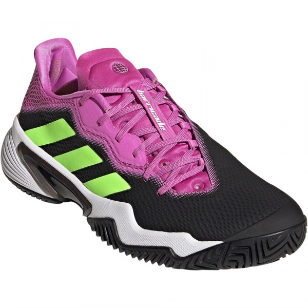 Кроссовки мужские Adidas Barricade Carbon/Green Lilac