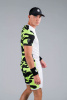 Футболка мужская Hydrogen Camo Tech White/Fluo Yellow Camouflage  T00514-G06