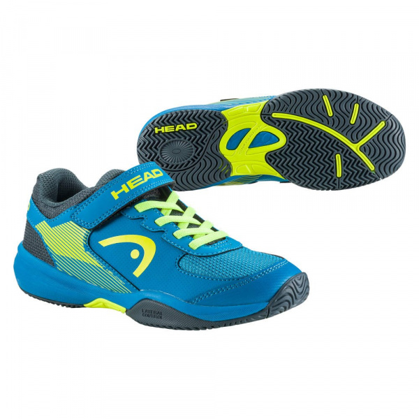 Кроссовки детские Head Sprint Velcro 3.0 Blue/Yellow