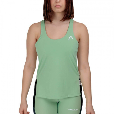 Майка женская Head SPIRIT Celery Green