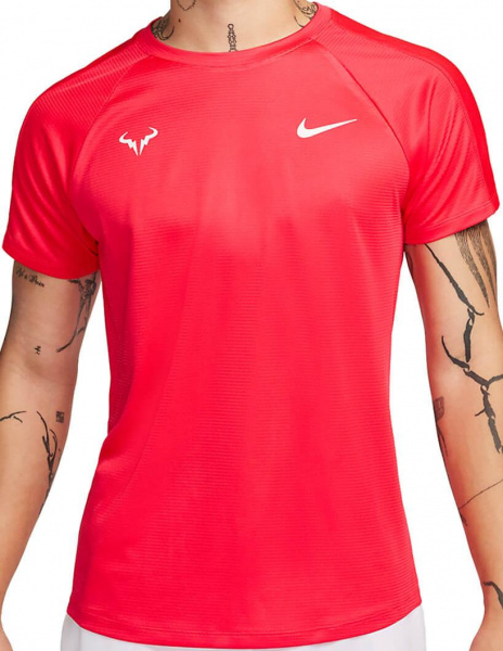 Футболка мужская Nike Dri-Fit Rafa Challenger Red/White  DV2887-660