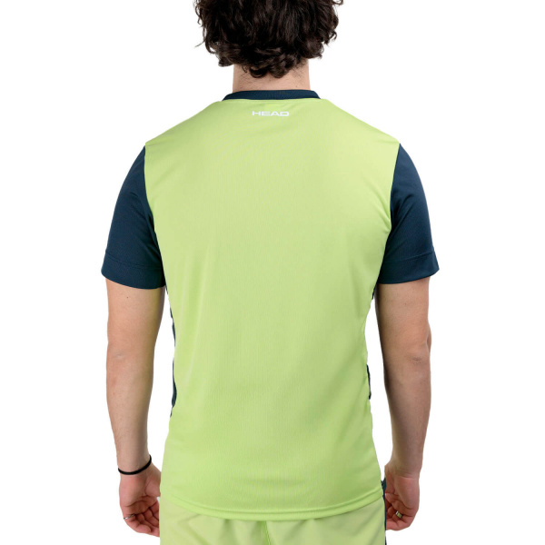 Футболка мужская Head SLICE Lime/Black