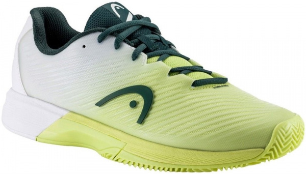 Кроссовки мужские Head Revolt Pro 4.0 Clay Green/White