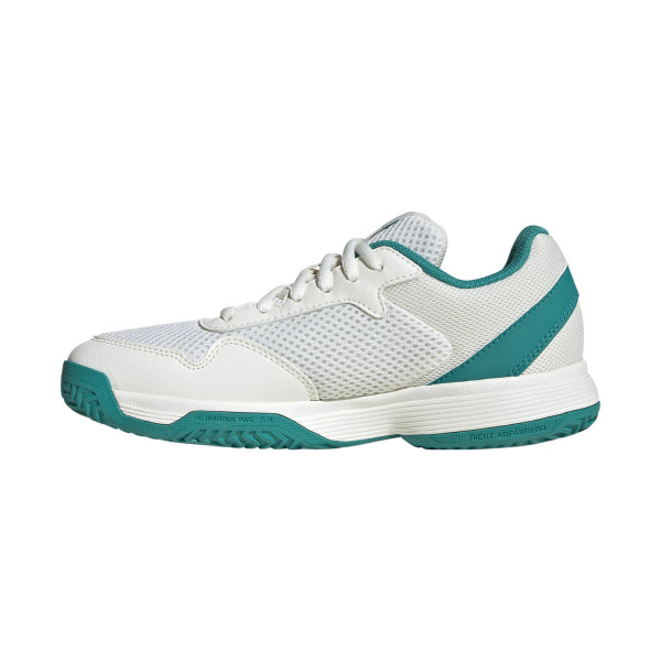 Кроссовки детские Adidas CourtFlash K FTWR White/Pure Teal/Off White