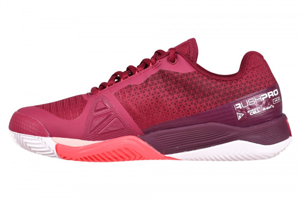 Кроссовки женские Wilson Rush Pro 4.0 Clay Beet Red/White/Tropical Peach