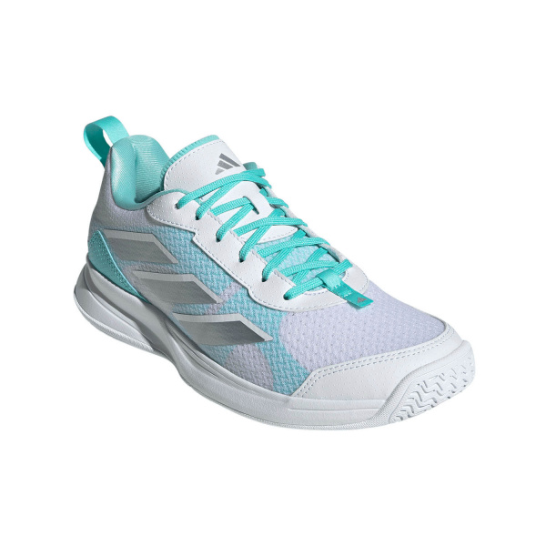 Кроссовки женские Adidas AvaFlash Cloud White/Silver Metallic/Flash Aqua