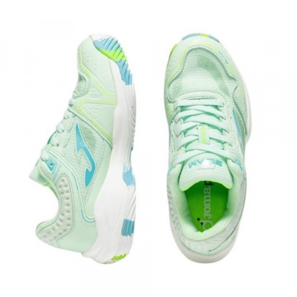 Кроссовки детские для падел Joma SLAM JR 2624 Turquoise
