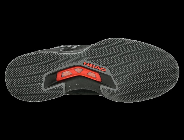 Кроссовки мужские Head Sprint Pro 3.5 Clay Black/Red