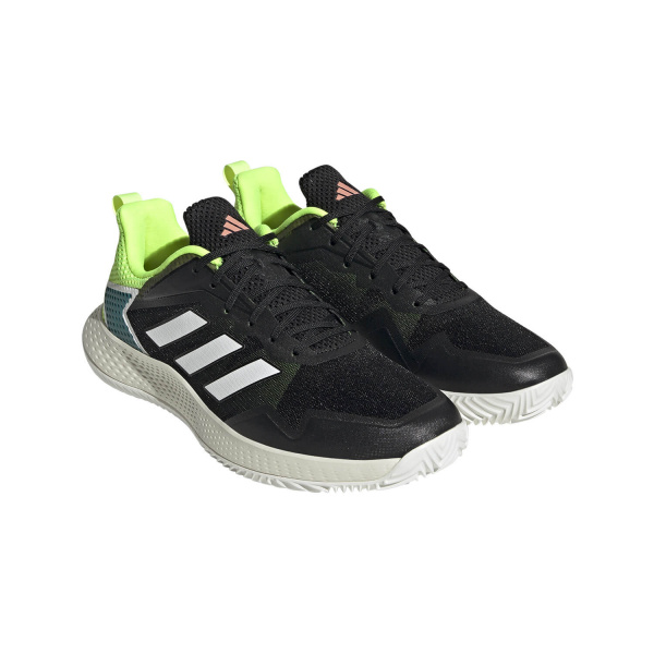 Кроссовки мужские Adidas Defiant Speed Clay Black/Yellow