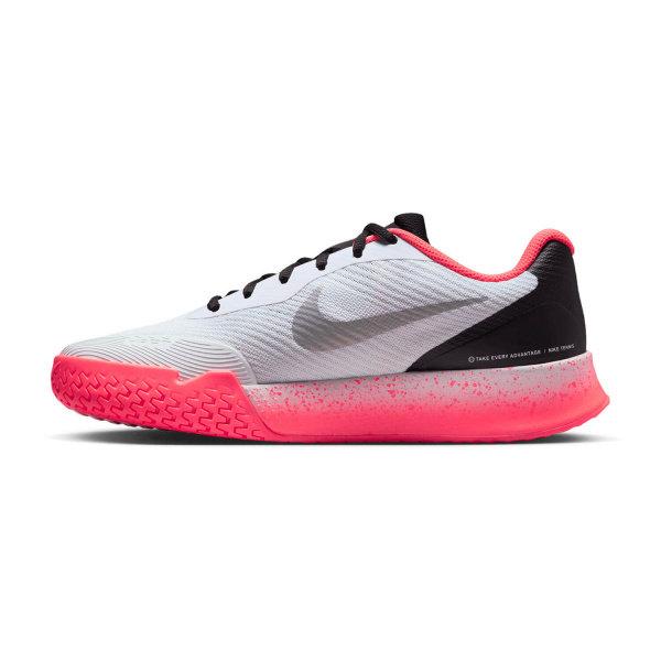 Кроссовки женские Nike Vapor Lite 3 HC PRM White/Hot Lava/Wolf Grey