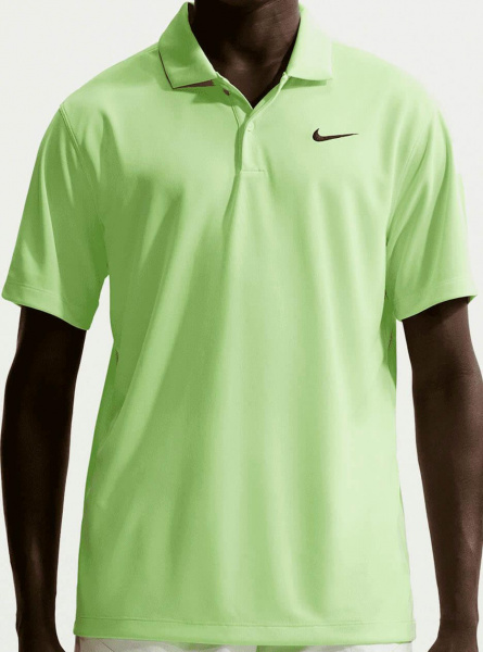 Поло мужское Nike Court Dri-Fit Solid Lime