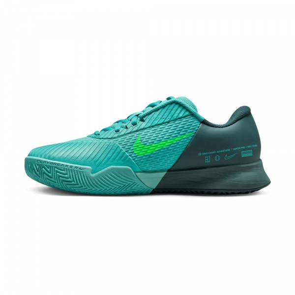 Кроссовки мужские Nike Zoom Vapor Pro 2 Clay Washed Teal/Green Strike/Deep Jungle