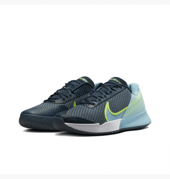 Кроссовки мужские Nike Zoom Vapor Pro 2 HC Armory Navy/Denim Turq-Volt
