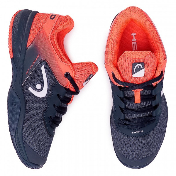 Кроссовки детские Head Sprint 3.0 Midnight Navy/Neon Red