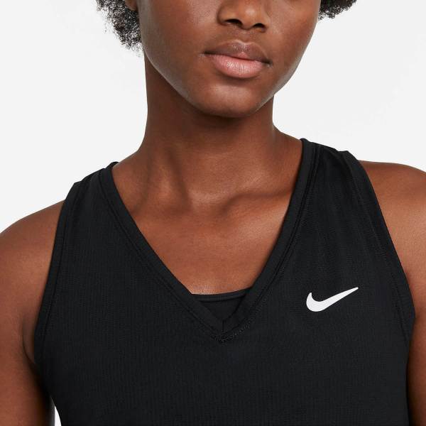 Майка женская Nike Court Victory Logo Black/White