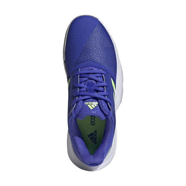 Кроссовки детские Adidas CourtJam Sonic Ink/Signal Green/Cloud White