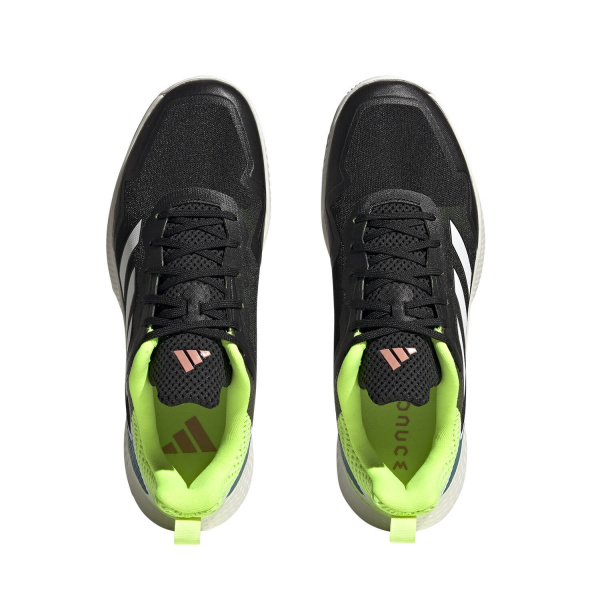 Кроссовки мужские Adidas Defiant Speed Clay Black/Yellow