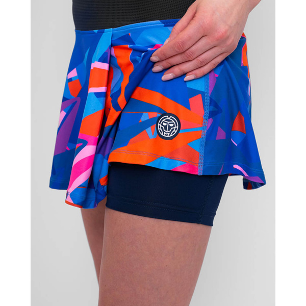 Юбка женская Bidi Badu Spike Printed Wavy Dark Blue/Blue