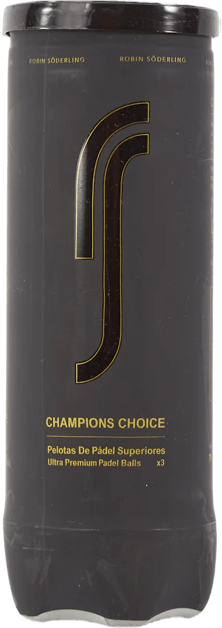 Мячи для игры в падел-теннис RS CHAMPIONS CHOICE Ultra Premium в банке 3 мяча