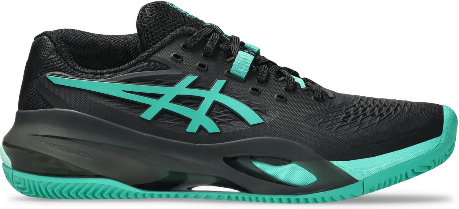 Кроссовки мужские Asics Gel-Resolution X Clay Black/Aurora Green