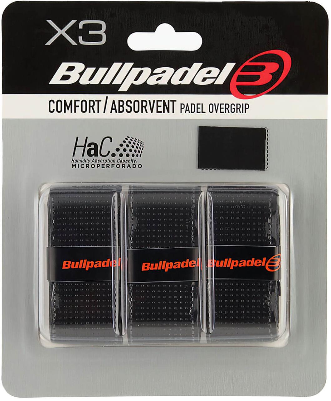 Овергрип Bullpadel GB1201 X3 Black