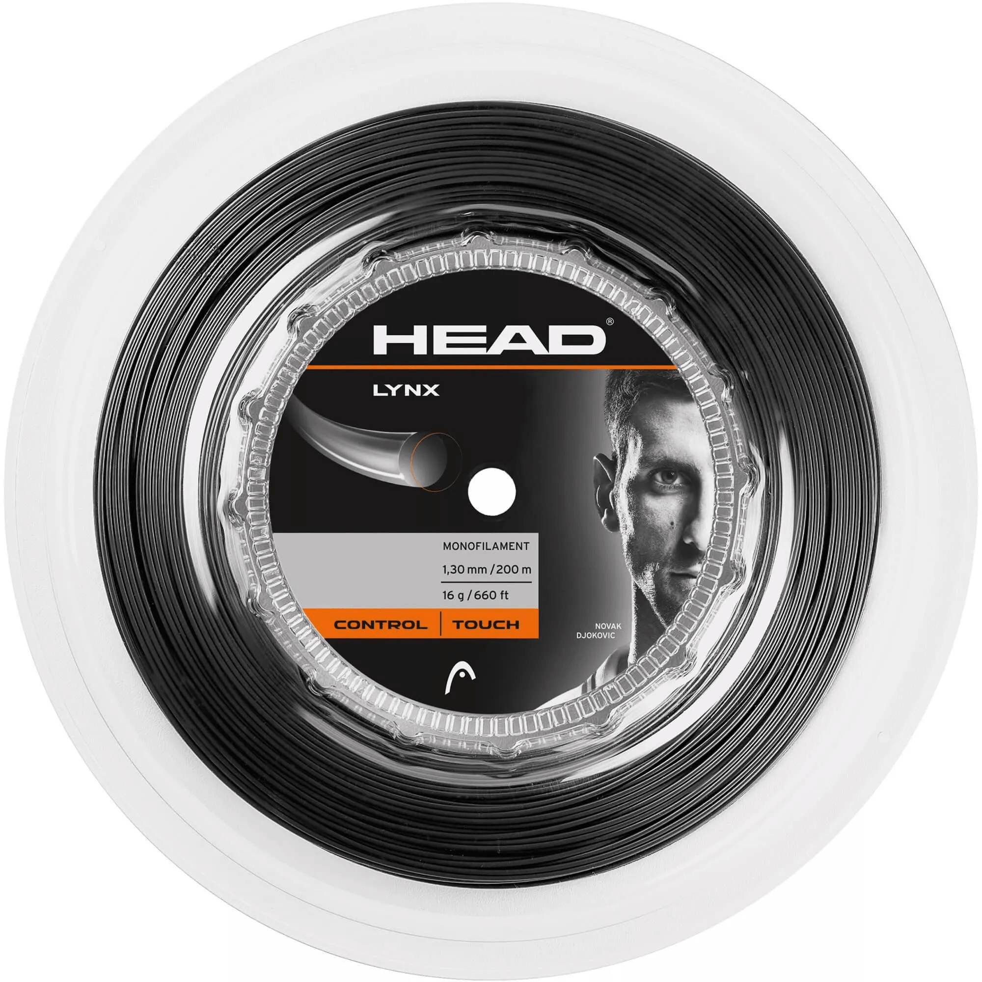Струна теннисная Head Lynx Antracite 1.30 (200 метров)