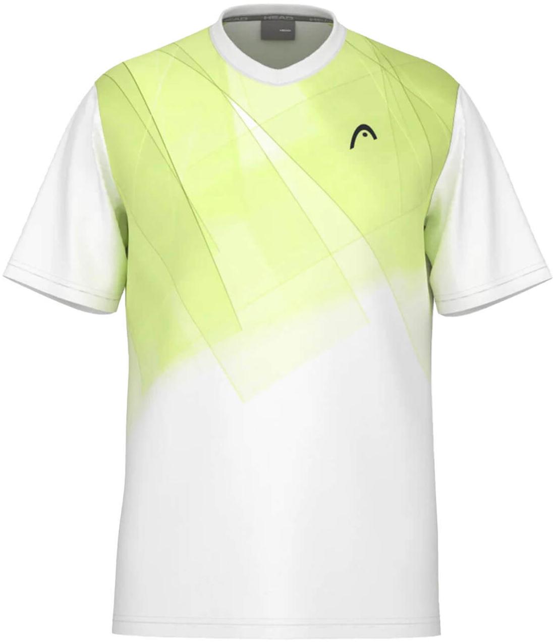 Футболка для мальчиков Head TOPSPIN Print Vision M/Light Lime