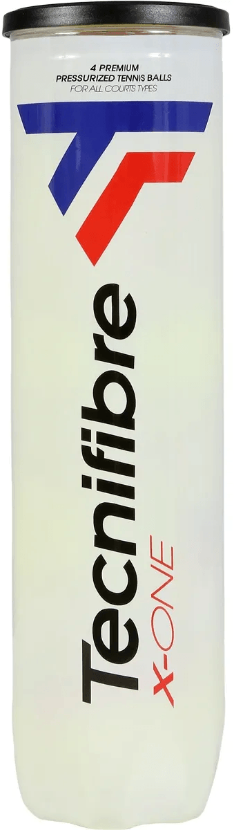 Мячи теннисные Tecnifibre X-ONE Plastic 4 мяча