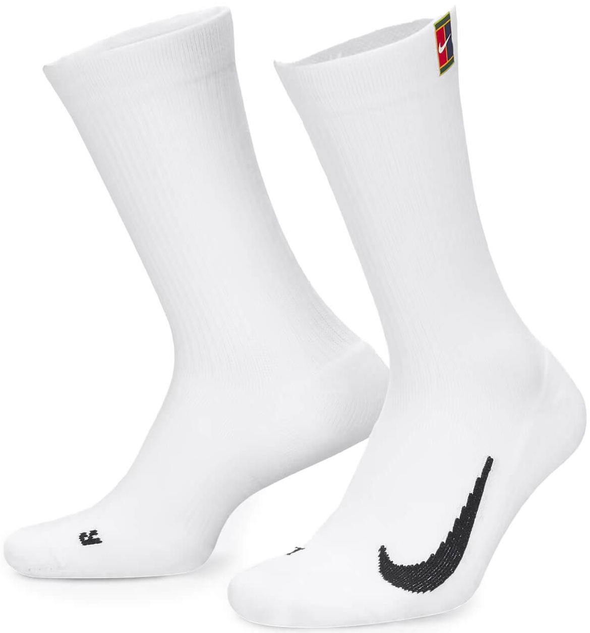 Набор носков Nike Court Multiplier Cushioned Crew (2 Pairs) White