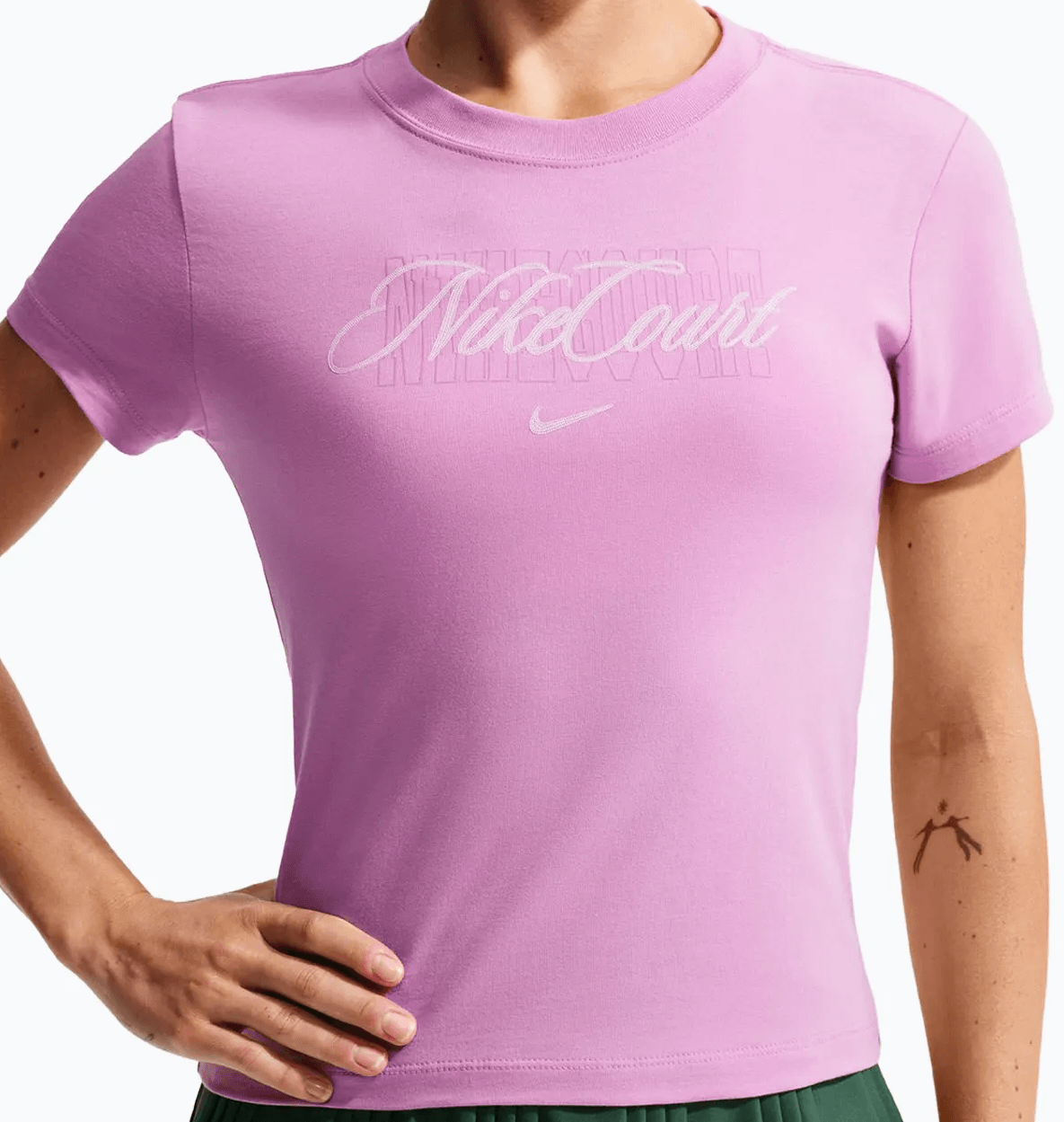 Футболка женская Nike Court T-Shirt Light Magenta/Pink Foam