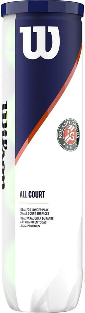 Мячи теннисные Wilson Roland Garros All Court 4B