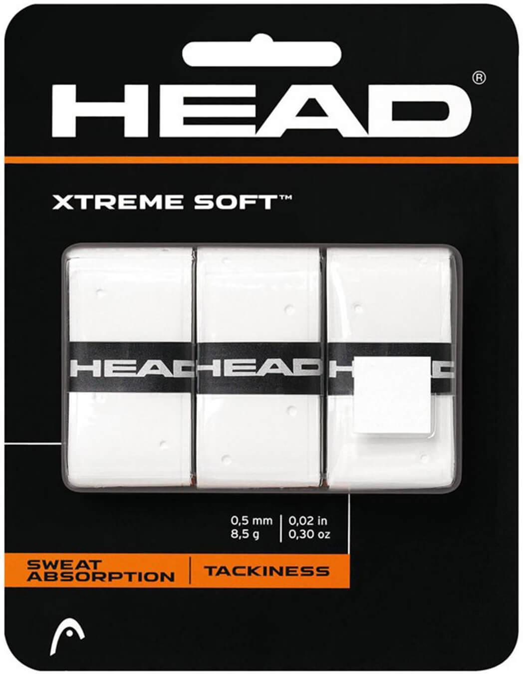Овергрип Head Xtreme Soft 3 штуки White