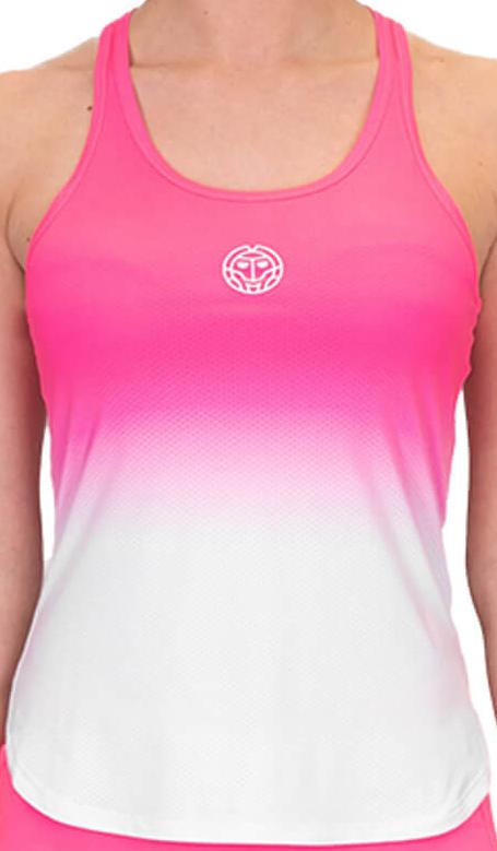 Майка женская Bidi Badu Crew Gradiant Pink/White
