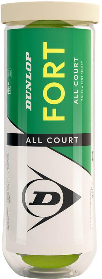 Мячи теннисные Dunlop Fort Tournament Select All Court 3 мяча