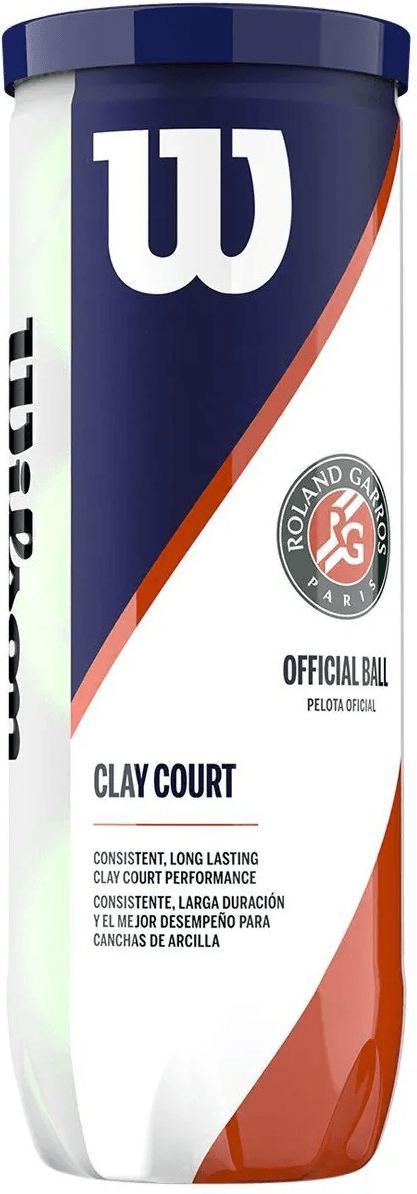 Мячи теннисные Wilson Roland Garros Clay 3B