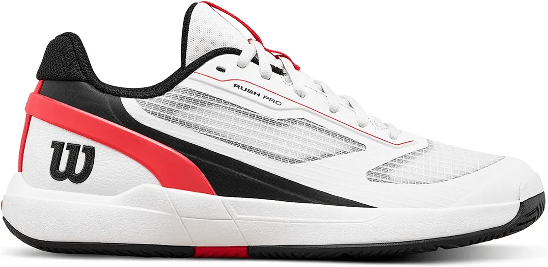 Кроссовки детские Wilson Rush Pro 5 JR White/Infrared/Black