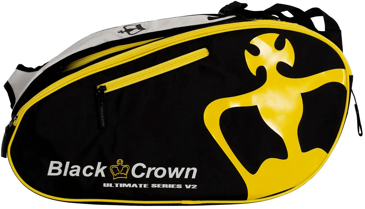 Сумка для падел-тенниса Black Crown ULTIMATE SERIES V2 Black/Yellow