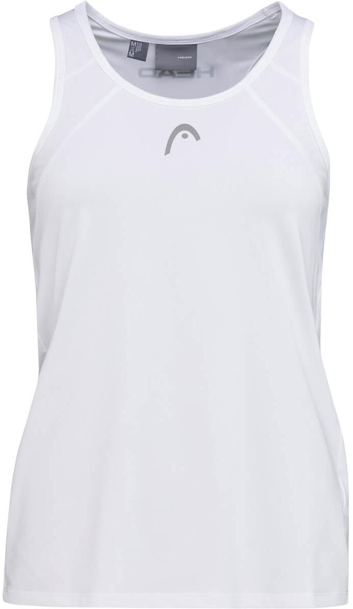 женская Head Club 22 Tank White  814461-WH
