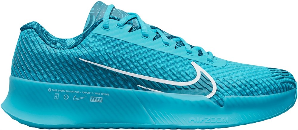 Кроссовки мужские Nike Zoom Vapor 11 HC Teal Nebula/White/Geode Teal