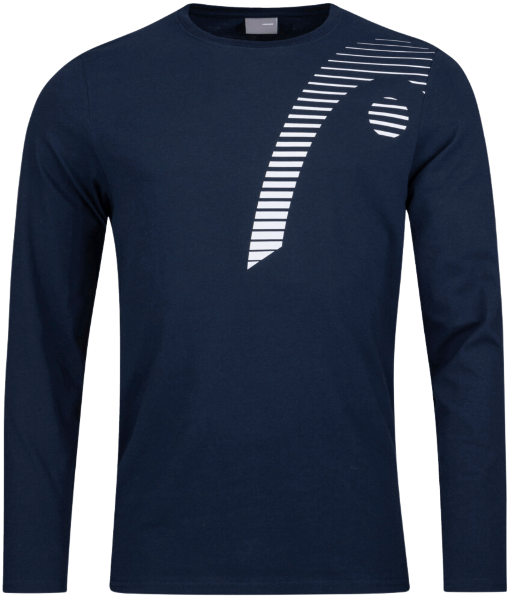 Футболка мужская Head CLUB 22 CLIFF LS Dark Blue  811451-DB  su22