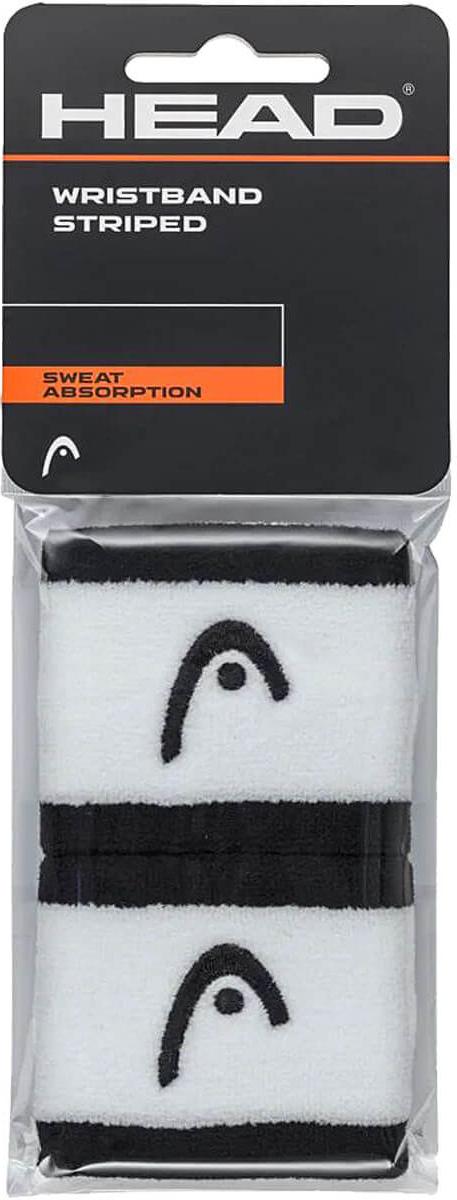 Напульсники Head 2.5” STRIPED Black/White