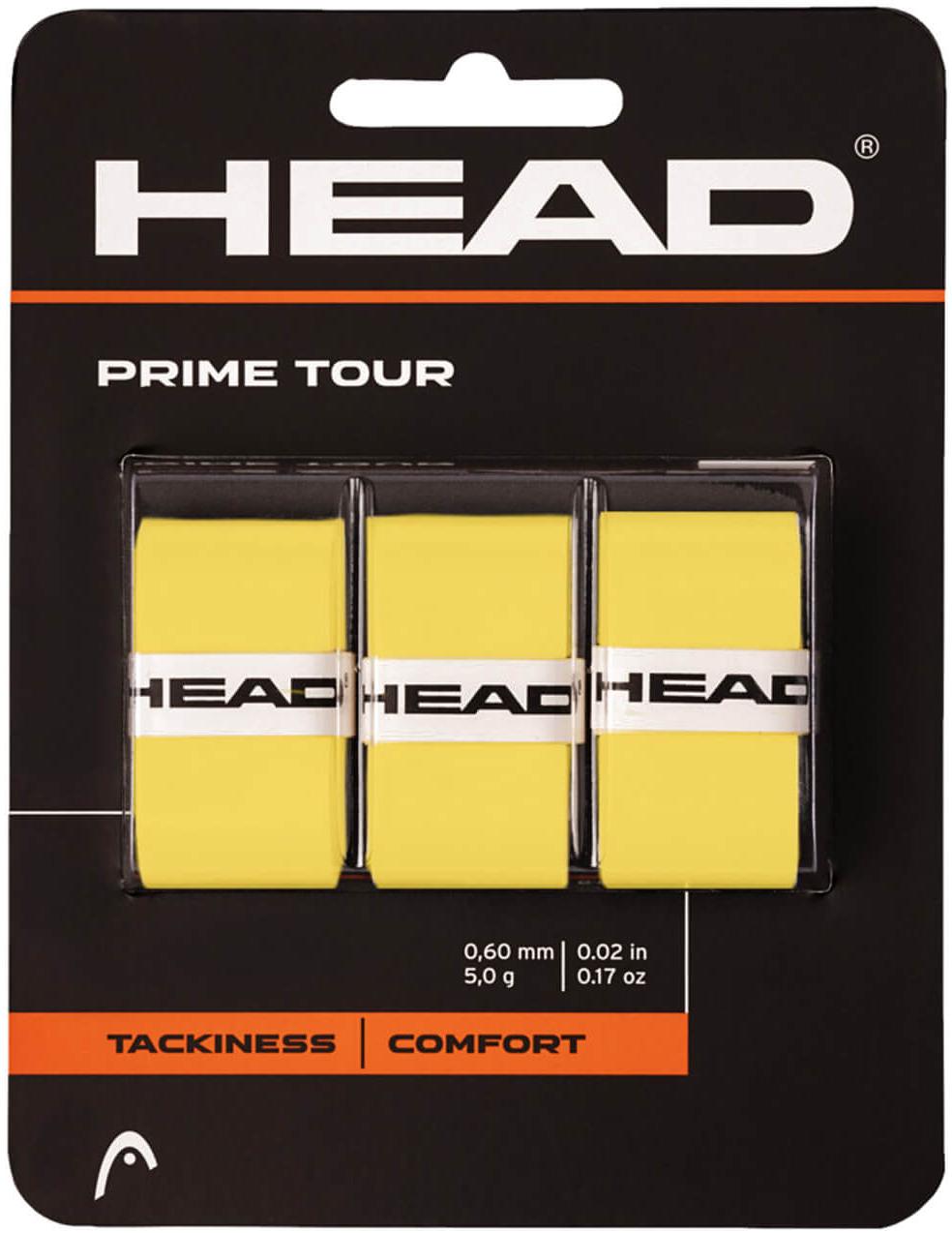 Овергрип Head Prime Tour X3 Yellow