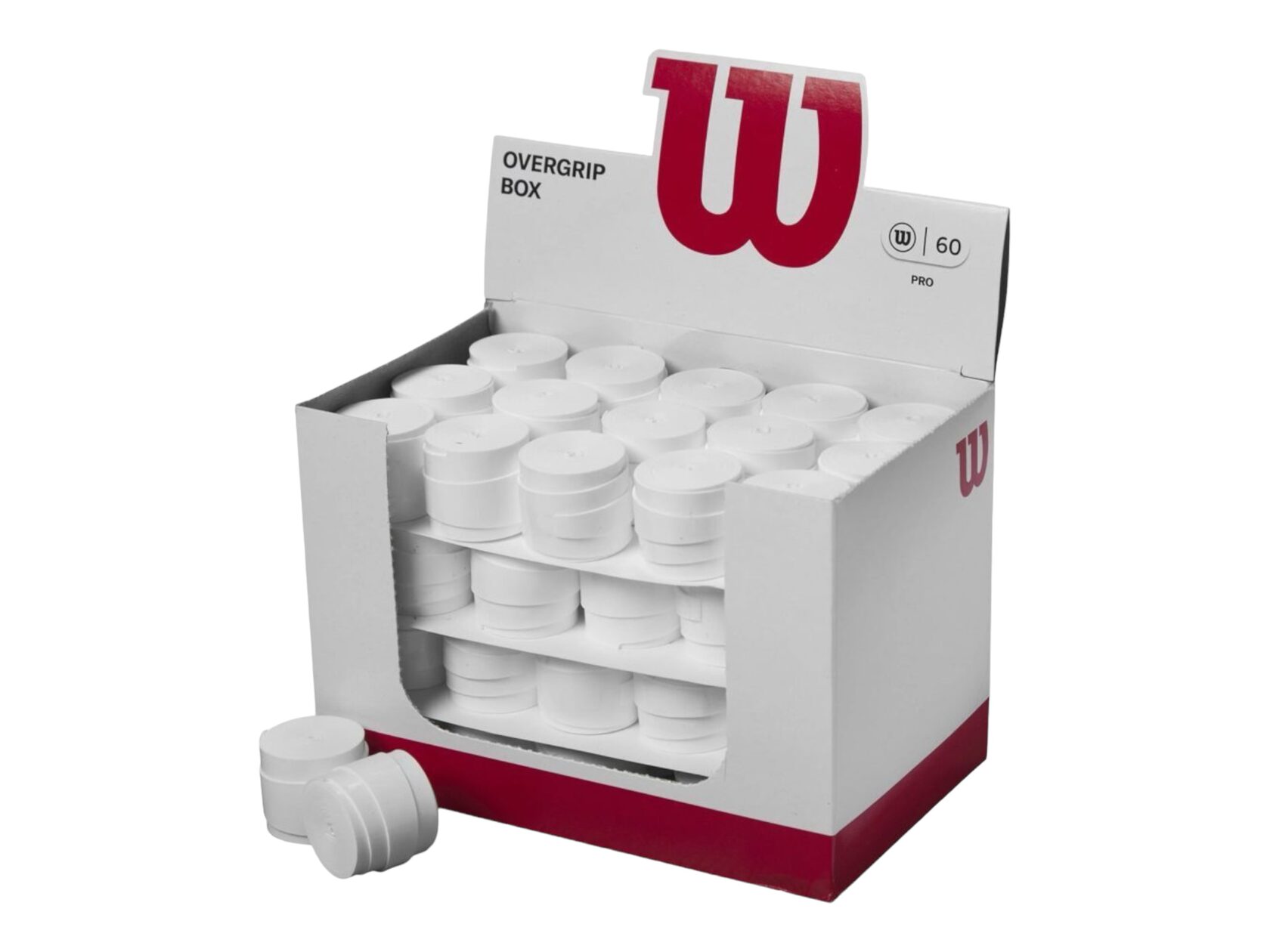 Овергрип Wilson Pro X60 White в коробке (1 Штука)