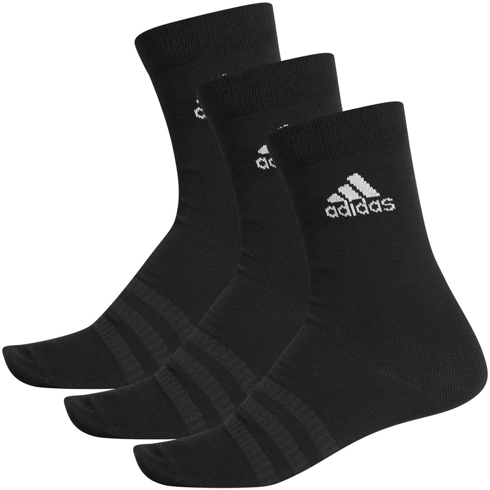 Носки Adidas Light Crew (3 Pairs) Black