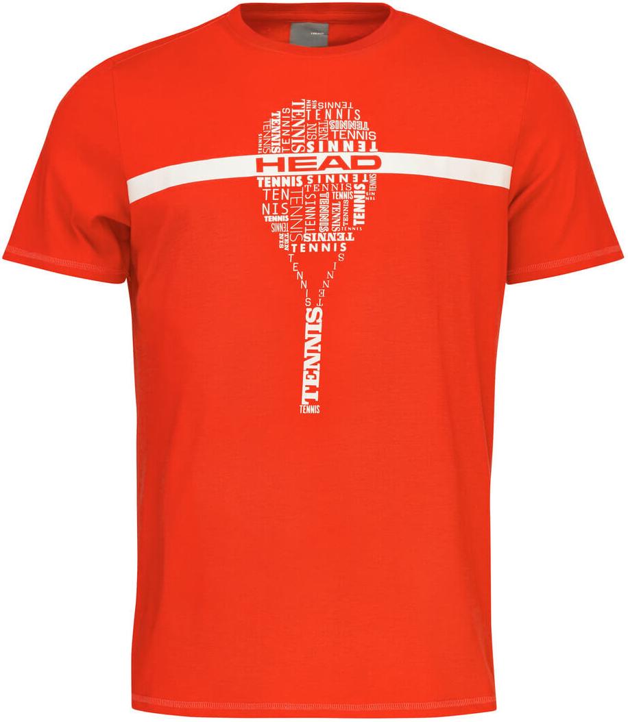 Футболка мужская Head TYPO Tangerine  811432-TG  su22