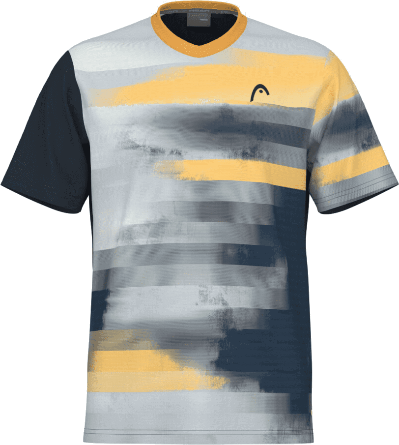 Футболка мужская Head Topspin Navy/Print Vision  811564-NVXV