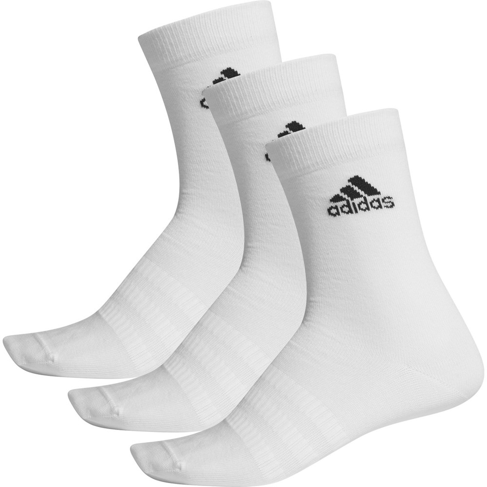 Носки Adidas Light Crew (3 Pairs) White