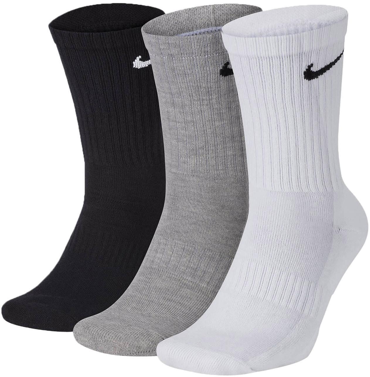 Носки Nike Everyday  Crew (3 Pairs) Black/White/Grey  SX7676-964