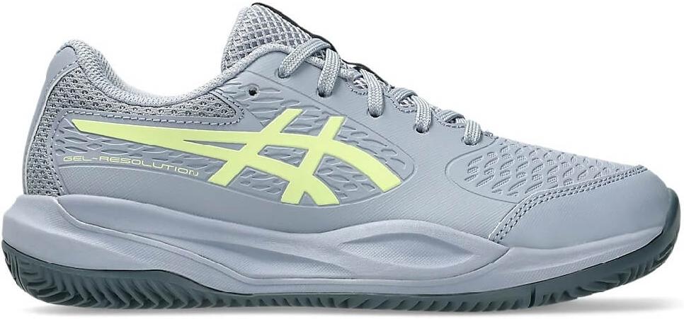 Кроссовки детские Asics Gel-Resolution X Clay GS Grey Blue/Pistachio