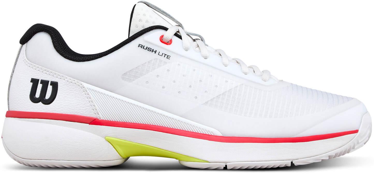 Кроссовки мужские Wilson Rush Lite 5 Clay White/Black/Infrared